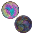 Size 5 Glow in Dark Football Luminous Soccer Balls Night Glowing Reflective Footballs Outdoor Light Up Gifts for. 