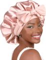 Single Layer Hair Protection Satin Silk Bonnet. 