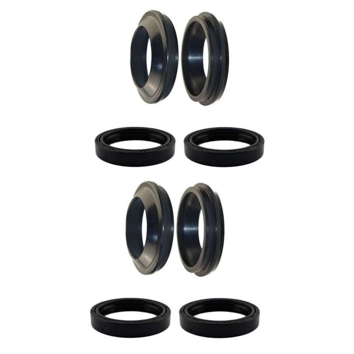 NAMUNY 2 set Motorcycle Front Fork Oil Seal and Dust Seal for CB-1 CB1 CB400 CBR400 CB750 HORNET 250 CB 400 750