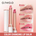 O.TWO.O Colored Lip Balm Moisturizes 4 Colors Protect Lips With Beewax Lipstick :- Shade 3. 