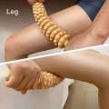 Wood Therapy Massage Tool Handheld Trigger Point Stick Lymphatic Drainage Anti Cellulite Muscle Release Roller. 