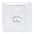 1 Gang Bell Switch White (3*3). 