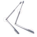 2PCS Dowsing Rods Durable Brass Tools Water Detector Measuring Instruments Easy To Carry And Stretch 55CM Long Netiie. 