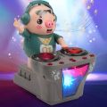 DJ Rock Robot Pig Electric Light Music Electronic Pig Waddles Dances Musical Toy For Kids. 