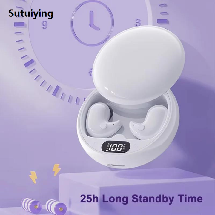 Sutuiying%20Y36%20Bluetooth%205.3%20Wireless%20Headphones%20TWS%20In-Ear%20Invisible%20Sleep%20New%20style%20Earbuds%20With%20Mic%20Noise%20Cancelling%20Earphones%20HIFI%20Music%20Headset%20-%20Image%203