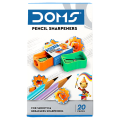 Doms Pencil Sharpeners - Pack Of 20 Pcs. 