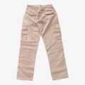 Cream Brown Cotton Cargo Pant For Men. 