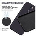 Silicone case for Mi Redmi Note 8 Pro | Microfiber Inside | 360 Degree Camera Protection Bump Back Phone Cover. 