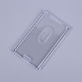 Acrylic Card cover case Transparent Protective Girl student id card holder acrylic sleeve for Office environment School. 