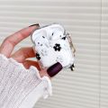 HOT Transparent Soft Silicone Cover For AirPods 2 3 Cute Glitter Flower Pendant Earphone Case For Apple AirPod Pro Headphone Keyring. 