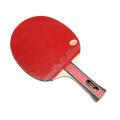 Friendship 729 Table Tennis Bat (Single Piece) - Red/Black. 