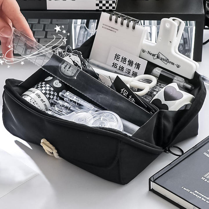 8%20layers%20Large-capacity%20pencil%20bag%20Portable%20Multi-layer%20Capacious%20Large%20opening%20square%20pencil%20bag%20Large%20Durable%20Students%20stationery%20pouch%20for%20School%20supplies%20Office%20supplies%20Art%20supplies%20Students%20-%20Image%202