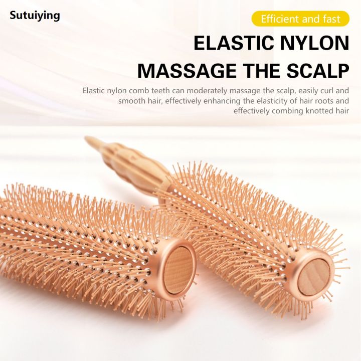 Sutuiying%20Professional%20Wood%20Round%20Curly%20Combs%20For%20Women%20Hairdressing%20Massage%20Fashion%20Brush%20Salon%20Barber%20Aluminum%20Tube%20Hair%20Styling%20Comb%20New%20Type%20-%20Image%204