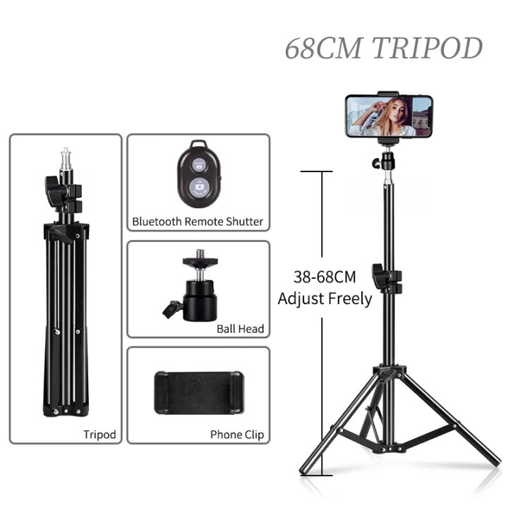 200cm%20Photography%20Tripod%20Light%20Stands%20With%201/4%20Screw%20Head%20Adjustable%20Light%20Stand%20Photo%20Tripod%20For%20Phone%20Ring%20Light%20Photo%20Studio%20-%20Image%207