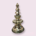Brass Gajur/Pinnacle Very Heavy Single Ambasa/Layered 24 inch/62 cm  (2 feet). 