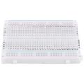 Test Board 400 Tie Points Solderless Breadboard Mini Size Electronics Prototyping Protoboard Solderless Design Jumper Wires Circuit Board Circuit Development. 