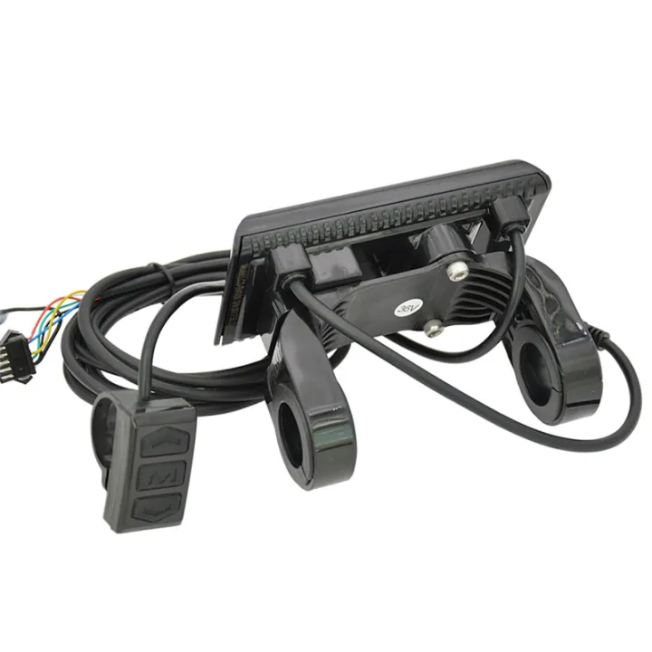 Display%20SW900%2024%2036%2048V%2052V%2060V%20Electric%20Scooter%206%20Pins%20Plug%20Riding%20Speed%20Time%20Power%20Display%20-%20Image%208