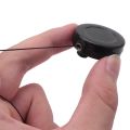 Sojhoop 5 Pcs Badge Holder Retractable Reel YOYO Clip Snap Button ID Card Key Black. 
