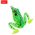 5cm 12g Thunderfrog Road Runner Fishing Lure Frog False Bait Fishing Tackle Fishing Tackle for Blackfish 5 Colours Cologo. 
