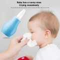 Baby Aspirator Nose Cleaner Ear Syringe Bulb Syringe Nasal Snot Sucker Remover for Newborn Baby Toddlers BPA Free Cleanable And Reusable. 