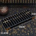 Montessori Multicolor Wooden Abacus Square 13 Digits Calculation Bead Wooden Learning Toy Beads Preschool. 