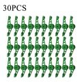 30Pcs Durable Plastic Plant Benders Growth Manipulation Plant Stem Branche Bending Low Stress Clip Garden Supplies Reuseable Plant Support Clamps. 