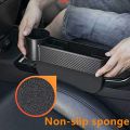 2-in-1 Car Seat Space Organizer Storage Pockets Auto Space Stowing Tidying for Cup Holder Storage/Cellphone/Wallet/Key. 