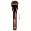 MAANGE 1pc Streak-Free Tongue-Shaped Brush Foundation Brush Makeup Brush MAG52603. 