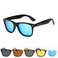 Mirror Reflective Sunglasses Women Polarized UV400 Men Night Vision PC Transparent Eyewear Sun Glasses With LOGO Long Keeper. 