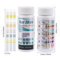 New style Freshwater 1-in-7 Test Strip 100 Aquarium Water Quality Test Strip Fish Tank Test Kit Seawater Aquarium Water pH Test Strip. 
