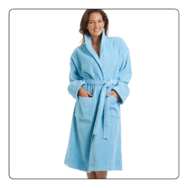 Women Multi Function Micro-Fiber Cotton Bathrobe/ Sparobe