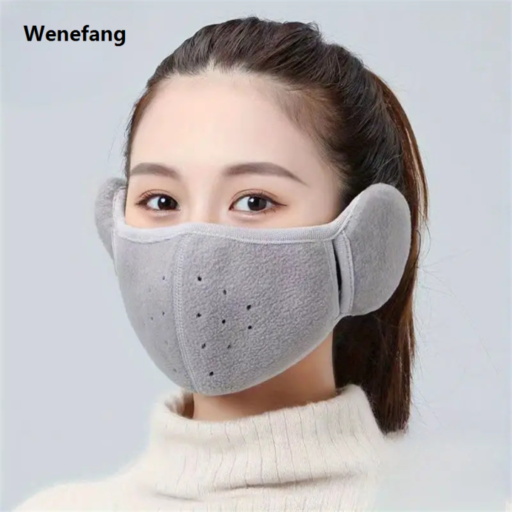 Wenefang%201pc%20Winter%20Warm%20Fleece%20Mask%20Earmuffs%20Solid%20Color%20Unisex%20Cold-Proof%202025%20New%20Mask%20Outdoor%20Cycling%20Hiking%20Skiing%20Mask%20Women%20Men%20Ear%20Warmer%20-%20Image%202
