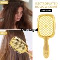 Difutagui Tools Hairdressing DIY Original Janeke Hairbrush Demelant Air Cushion Profesional 2pcs Wide Tooth Comb Magic Comb Massage Hairbrush Salon. 