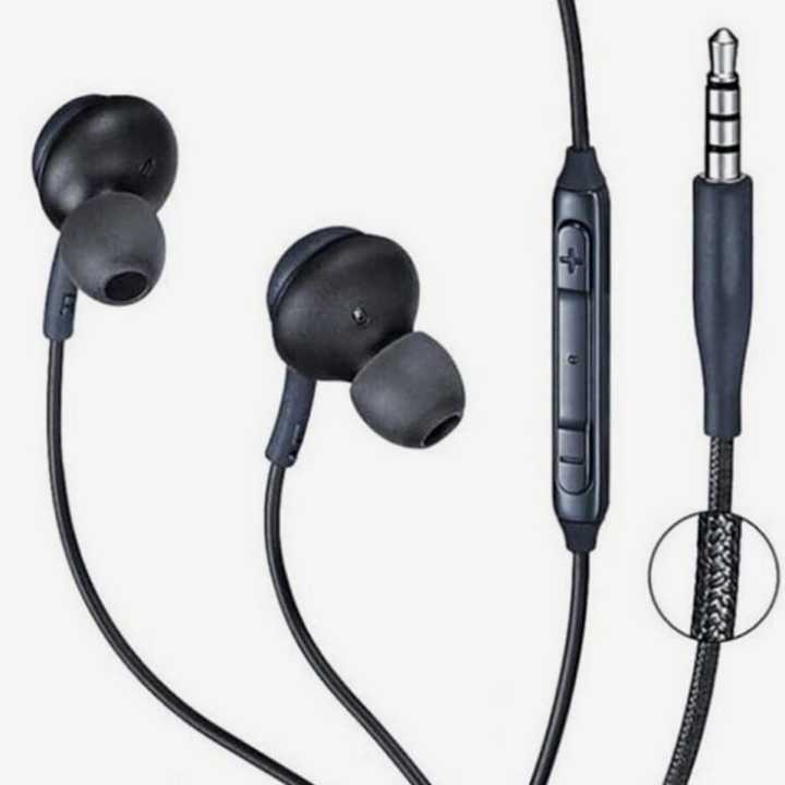 Black Super Bass Earphone With Mic