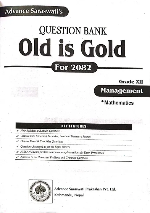 Class%2012%20Management%20Old%20Is%20Gold%20with%20Mathematics%20-%20Grade%20XII%20Question%20Bank%20For%202082%20(New%20Edition:%202081)%20-%20Image%203