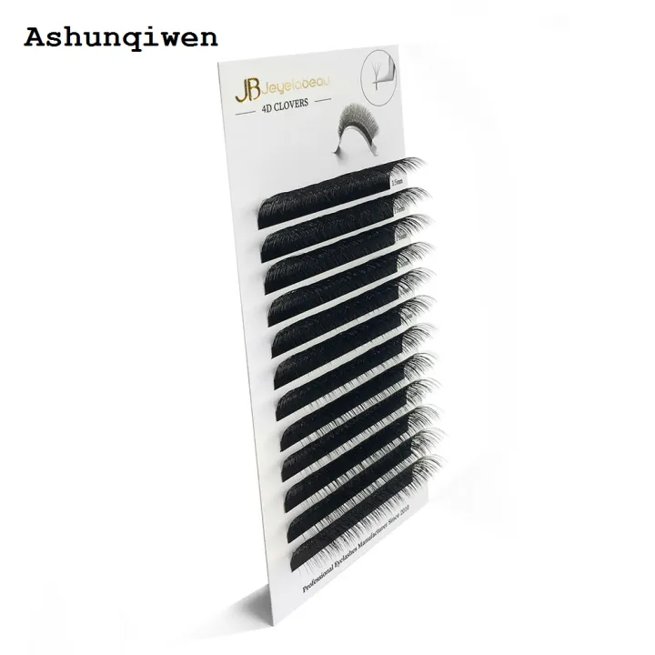 Ashunqiwen%20New%20style%20New%20Natural%204D%20W%20Shape%20Lashes%20Cilios%20Four%20Leaves%20C%20D%20W%20Eyelash%20Extension%20Private%20Label%20Wholesale%20Items%20Long%20Individual%20Lashes%20-%20Image%206