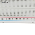 Wenefang 1PCS Breadboard 400 Tie Points Solderless Prototype Universal New Test Protoboard Bread Board White Transparent for Arduino. 
