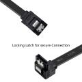 Sata Cable SATA to Right Angle SATA For Hardisk and SSD Storage Drive. 
