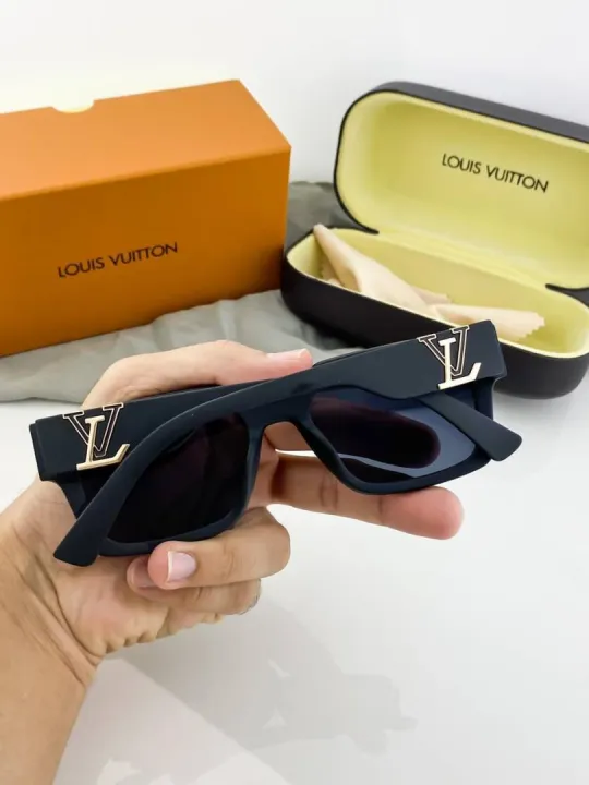 LOUIS%20VUTTON%2088082%20Brand%20Vintage%20Matte%20Black%20Frame%20Sunglasses%20Summer%20Luxury%20Ocean%20Lens%20Sun%20Glasses%20UV%20Protection%20Eyewear%20for%20Men/Branded%20glass-%20For%20Men%20-%20Image%205