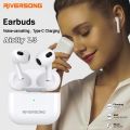 Riversong Airfly L3 HD Stereo Wireless Earbuds with Environmental Noise-Cancellation-ENC | 30Hrs Playtime. 
