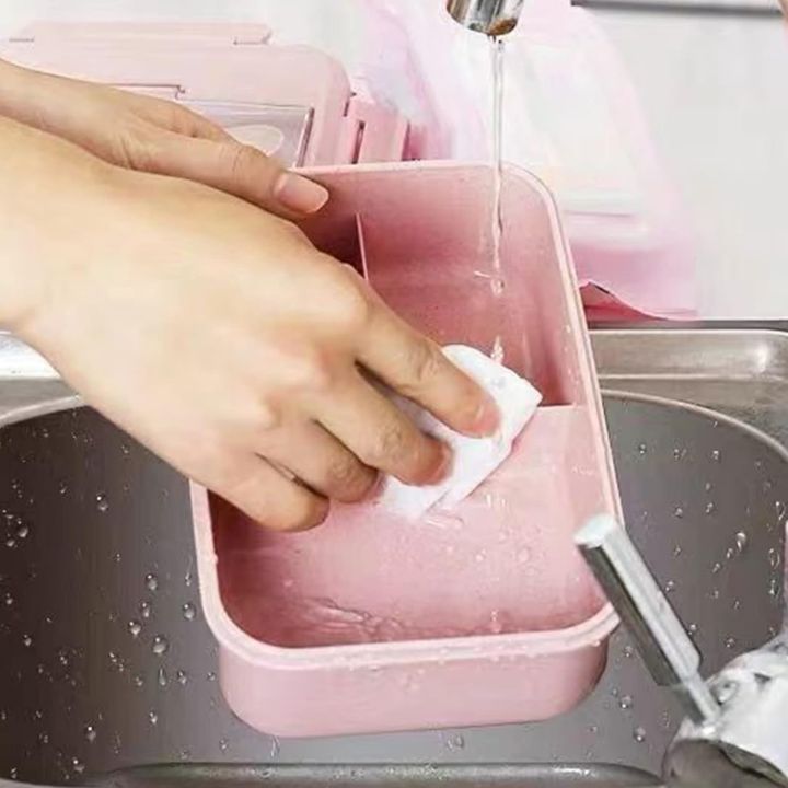 Bento%20Box,%20Lunch%20Box%20Practical%20Durable%20for%20Home%20for%20Student%20with%20Spoon-%20Multicolor%20-%20Image%208