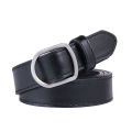 Gift Jeans Decorative New Designer Women No-hole Buckle PU Leather Belts Waist Strap Thin Belt. 