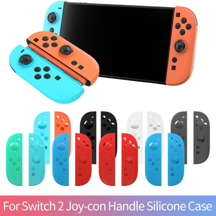 Silicone Soft Case Hand Grip Shell Protective Cover For Nintendo Switch ...