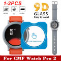 Homtak Tempered Glass For CMF Watch Pro 2 Smart Watch HD Screen Protector Luxury Anti-Scratch For cfm Watch Pro 2 Easy Install Glass Films. 