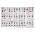 White Nepali Alphabet Flash Cards For Kids (49 Pieces). 