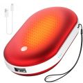 Hand Warmers Rechargeable Reusable Electric: 3000mAh USB Hand Warmer Portable Pocket Heater - 3 Levels Heat Hand Warmers for Hiking Golf Camping Walking Skiing,Raynauds - Tech Gifts for Men Women. 
