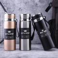 800ml Thermal Water Bottle Thermos Vacuum Flask Double Stainless Steel Coffee Tea Insulated Cup Leakage-proof for Office. 