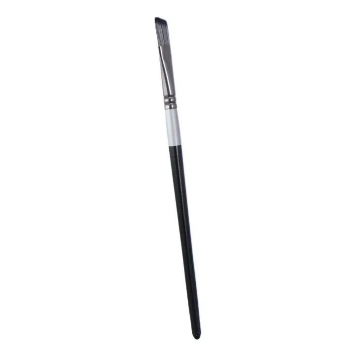 6%20Pcs%20Acrylic%20Paint%20Brushes%20Wood%20Angular%20Paint%20Brushes%20Set%20Composed%20of%20Black%20+%20Silver%2024*8*0.99cm%20Angled%20Paint%20Brushes%20For%20Oil%20-%20Image%203