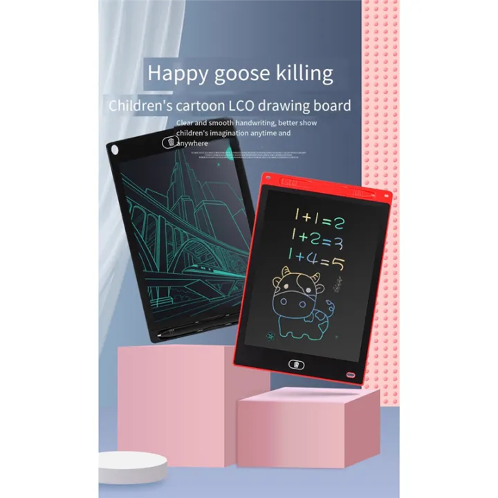 12%20Inch%20LCD%20Writing%20Board%20Drawing%20Board%20Color%20Graffiti%20Board%20for%20Students%20Toys%20Pink%20-%20Image%202