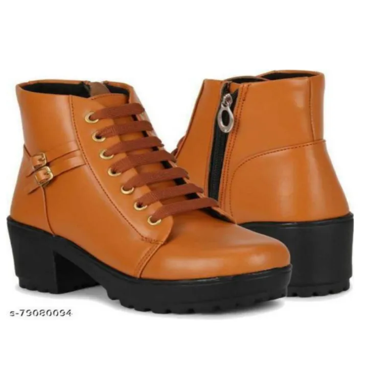 Stylish%20Casual%20Women's%20Heel%20Boots%20%E2%80%93%20Synthetic%20Leather,%20Rubber%20Sole,%20Winter%20Boots%20in%20Multiple%20Sizes%20-%20Image%204